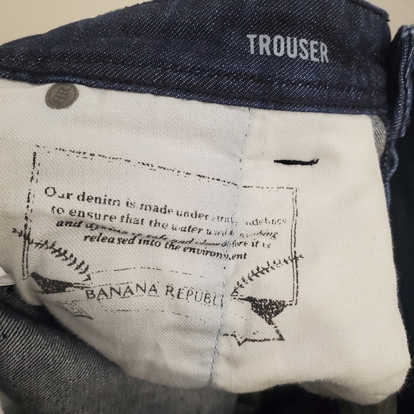 Banana Republic Dark Wash Trouser Jeans J29 - Picture 7 of 8